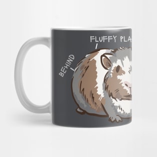 Anatomy Of A Guinea Pig With Funny Labels Mug